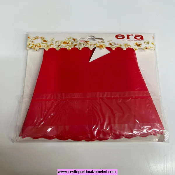 Kırmızı Popcorn Kutusu